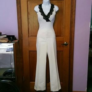 Textured white pants by Express